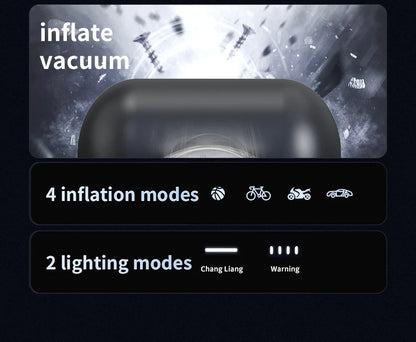 KORVA AirVac Pro 5 في 1 مكنسة سيارة لاسلكية + نافخ إطارات