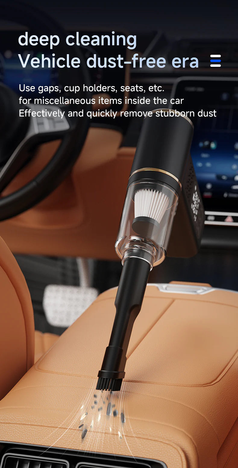 KORVA AirVac Pro 5 في 1 مكنسة سيارة لاسلكية + نافخ إطارات