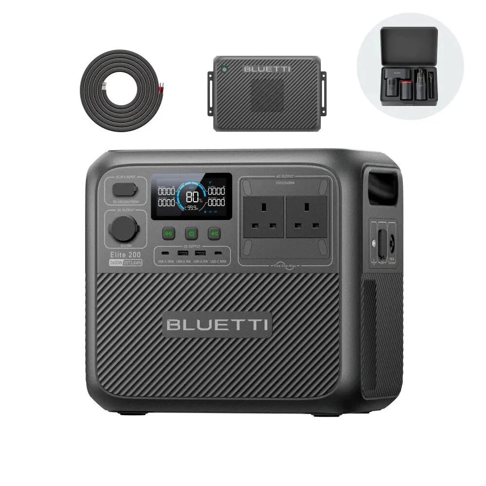 محطة الطاقة المحمولة BLUETTI Elite 30 V2 (600W / 288Wh) - الصورة 8